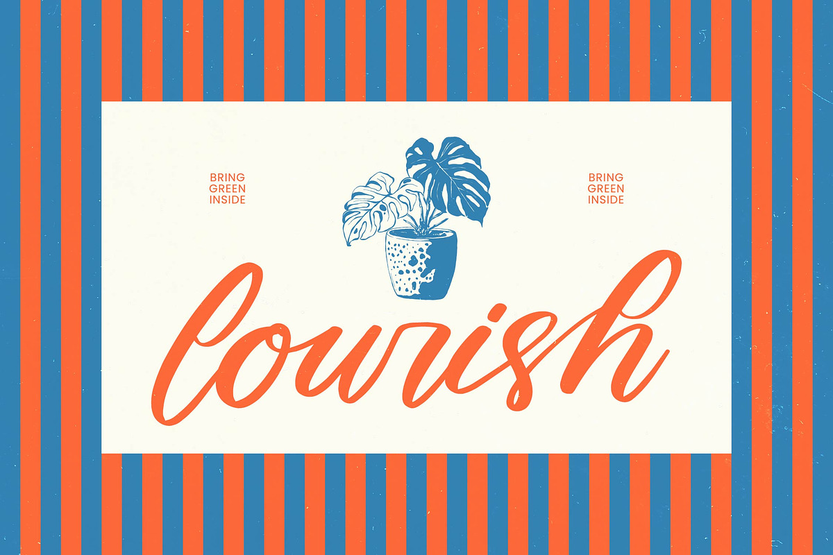 Seafood Gather Bold Calligraphy, a Script Font by Letterena Studios Script (Photo 15 of 20)