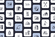 Animated Explore Line Icons, an Outline Icon by Prosymbols (Thumbnail 3 of 4)