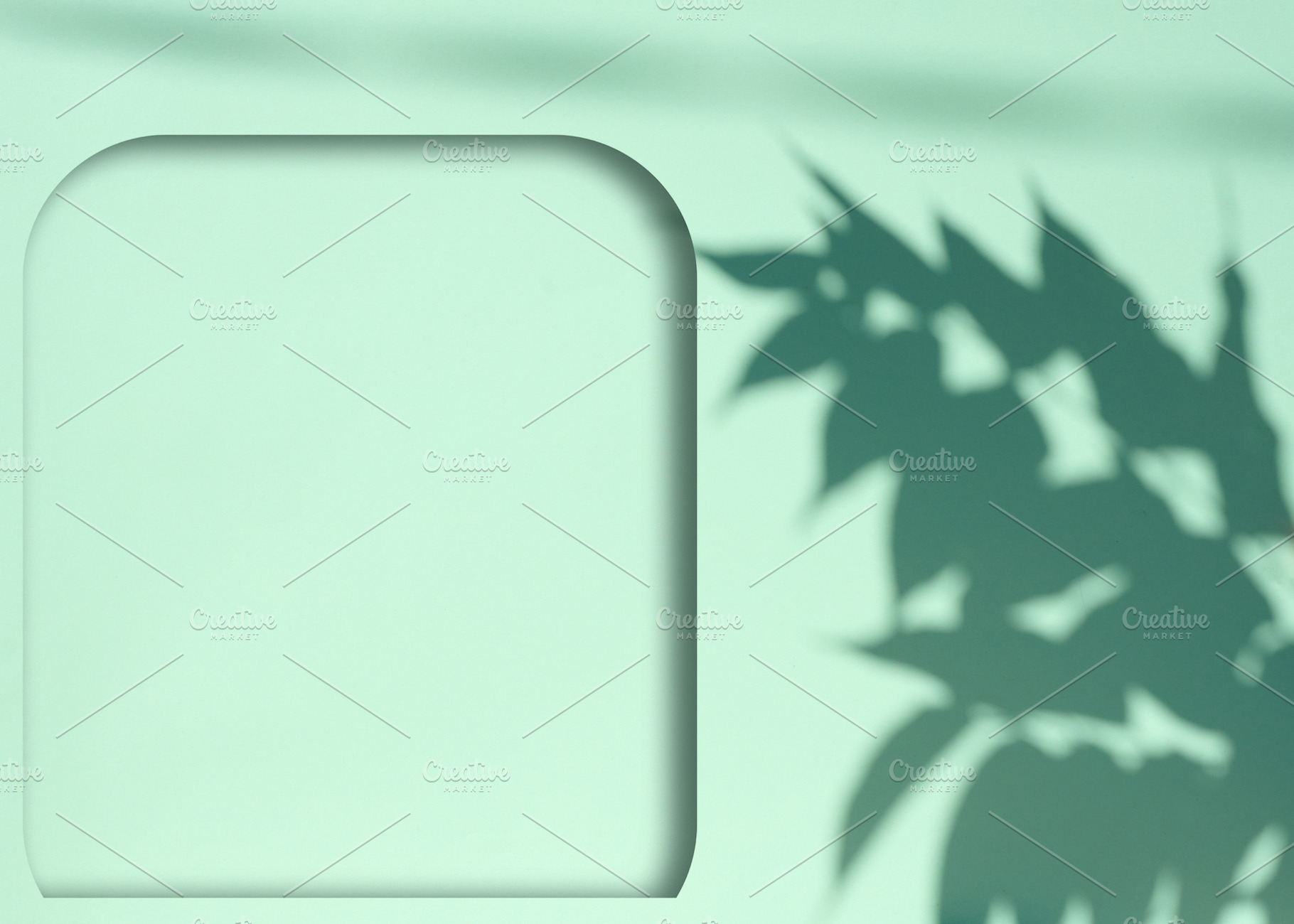 Stage for product display and advertising with shadow from branc, a Background Photo by ndanko