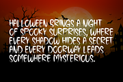 Dark District Typeface, a Handwritten Font by Seemly Fonts (Thumbnail 4 of 5)