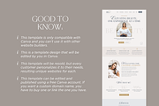 Beauty Website Template Canva Boho, a Landing Page Template by vectorocean (Thumbnail 11 of 11)