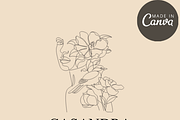 6 Beauty CANVA Logos, a Branding & Logo Template by velychko.ua (Thumbnail 7 of 10)