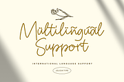 Amigos Line | Handwritten Font, a Handwritten Font by Jolicia Type (Thumbnail 8 of 10)