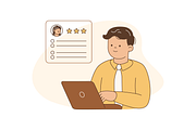 Job Recruitment Illustration, an Object Graphic by Jump Studio (Thumbnail 8 of 12)