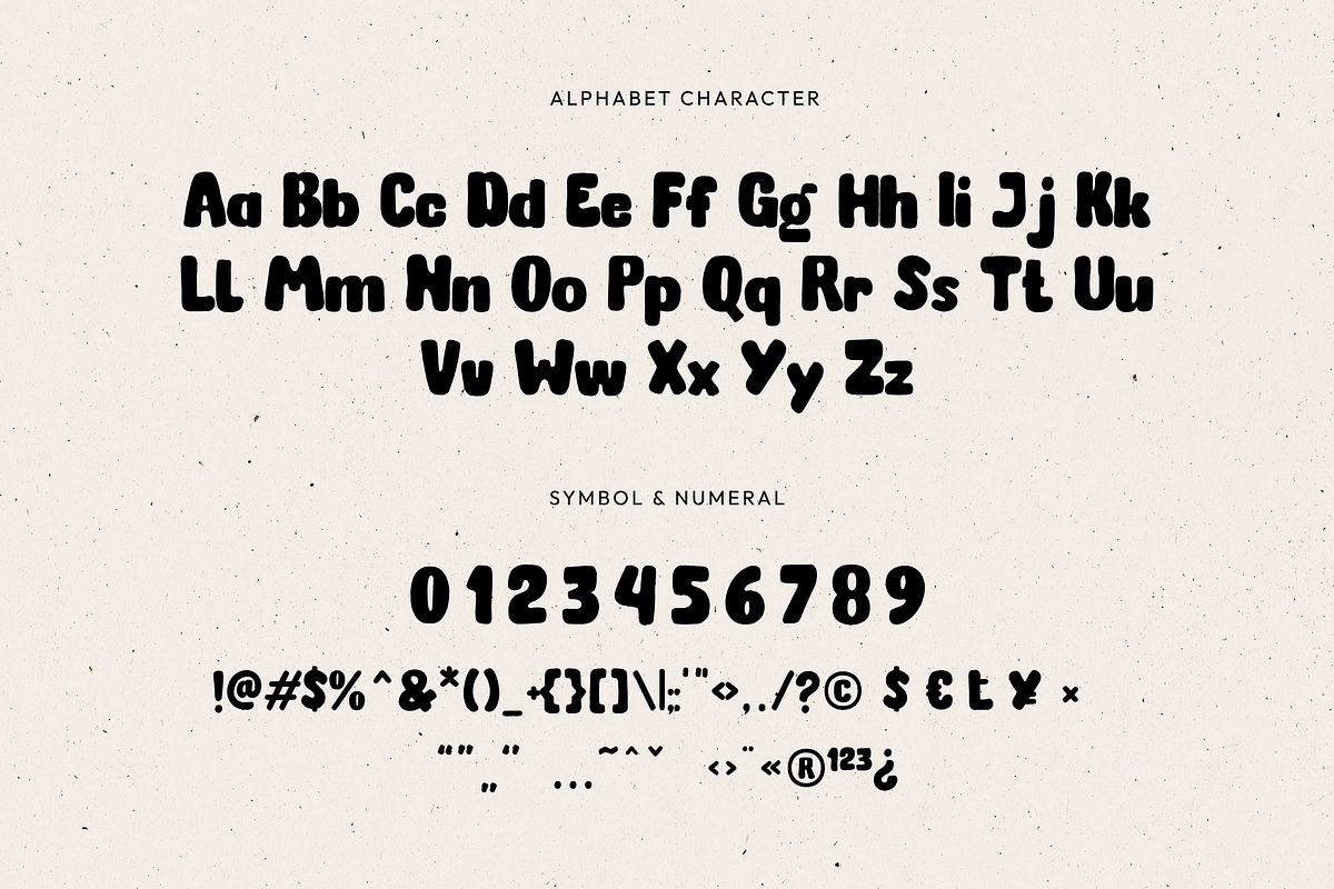 Wolvega - Hand Drawn Kids Font, a Handwritten Font by Elmous (Photo 7 of 7)