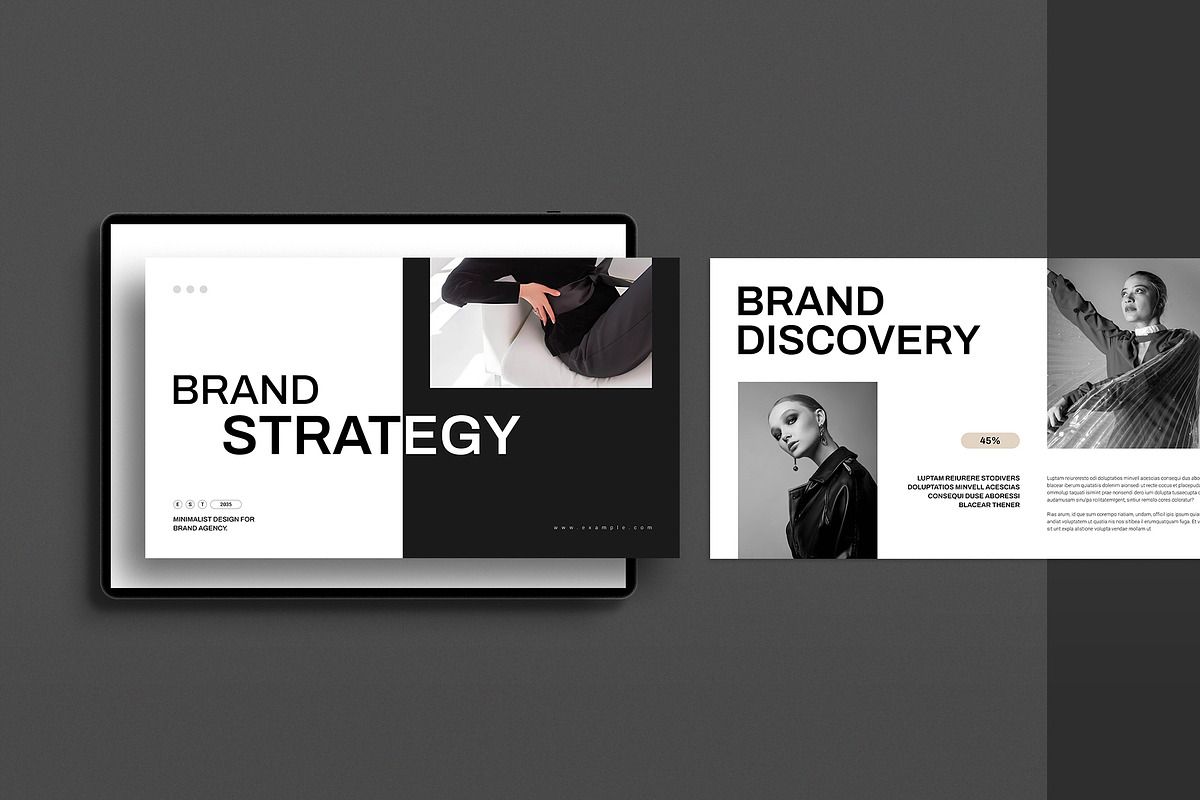 Brand Strategy Presentation Template, a Presentation Template by Spark_Creative (Photo 2 of 8)