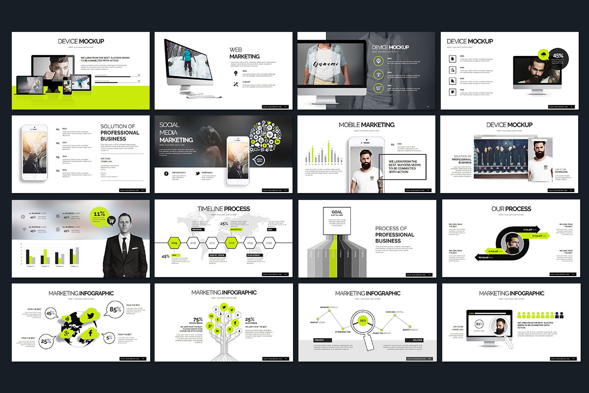 Tsunami Keynote Presentation, a Presentation Template by Stock Shape (Photo 5 of 6)