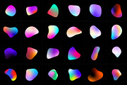 Animated Grainy Gradient Blobs, a Texture Graphic by kuro (Thumbnail 7 of 7)