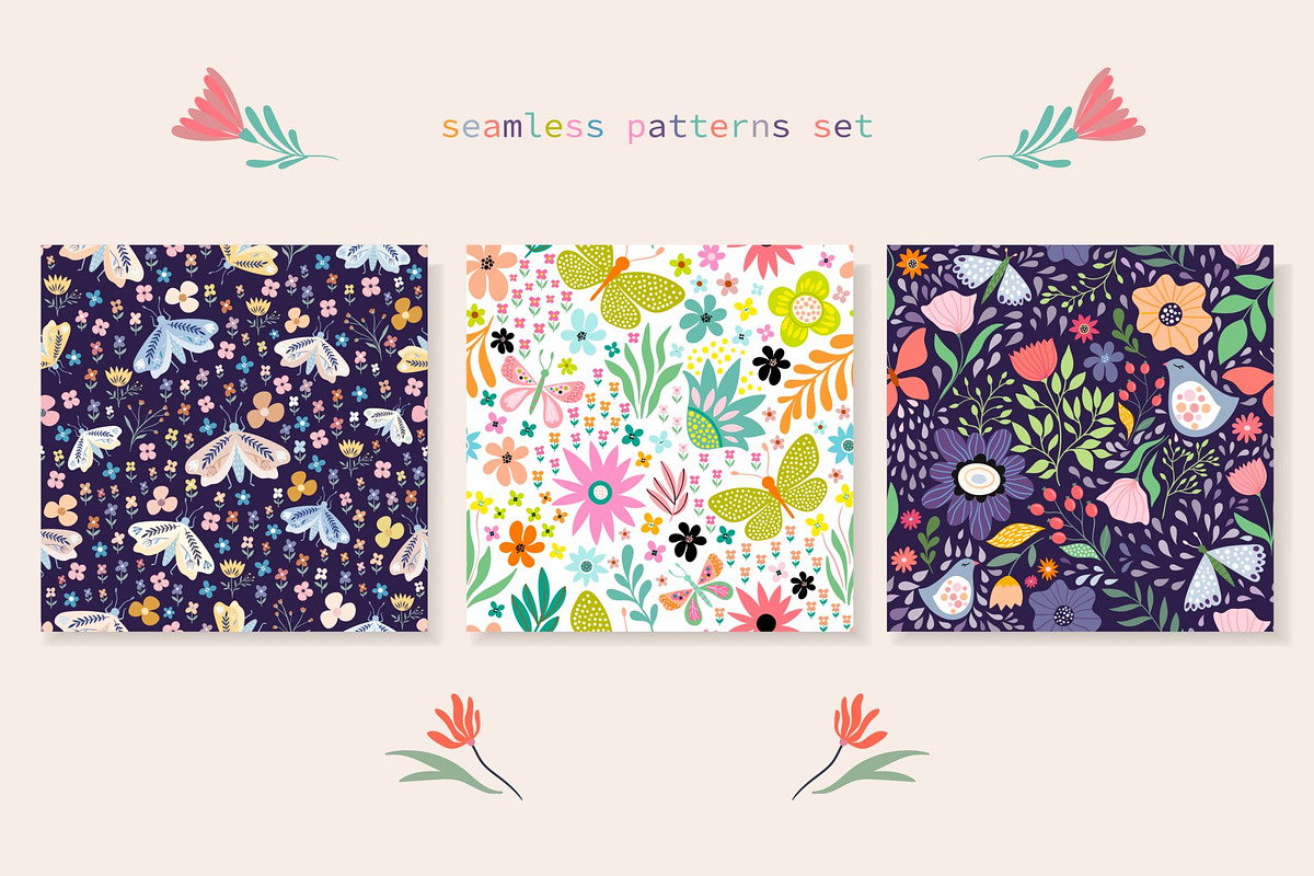 Just bloom, butterflies bundle, a Graphic by Letto studio (Photo 10 of 11)