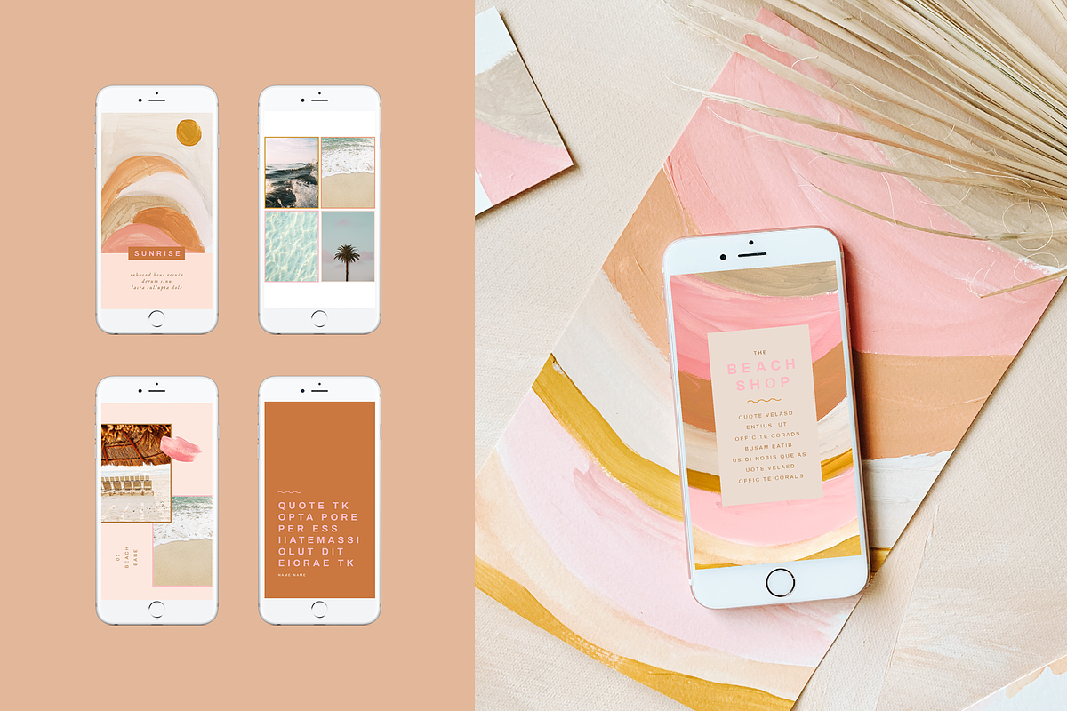 Sunrise Instagram Story Template, a Social Media Template by Brighten Made (Photo 4 of 4)