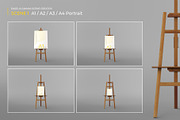 Easel & Canvas Scene Creator, a Product Mockup by KIPET (Thumbnail 4 of 18)