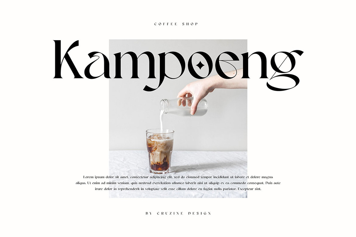 Trendy & Modern Fonts 2 - 10 Sets, a Font by Cruzine (Photo 12 of 42)
