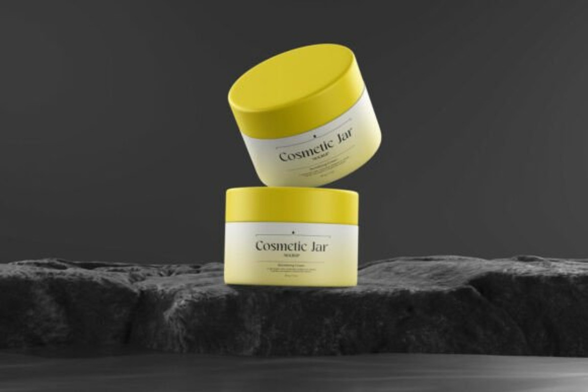 Cosmetic Jar Mockup, a Packaging Mockup by Akrinity Digital (Photo 4 of 4)