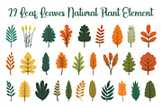 29 Leaf Leaves Natural Plant Element, a Decorative Illustration by jongcreative (Thumbnail 1 of 6)