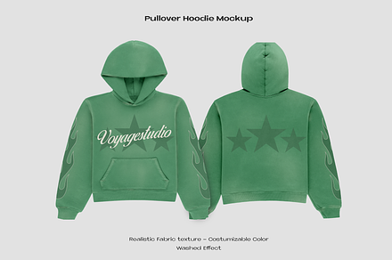 PULLOVER HOODIE MOCKUP, a Hoody Mockup by Voyage Studio