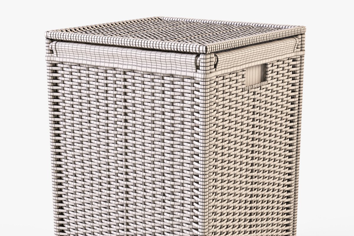 Laundry Basket Branas, an Object 3D Model by Markelos (Photo 6 of 10)