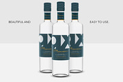 Beverage Bottle - Translucent, a Product Mockup by Graxaim Mock-up (Thumbnail 5 of 6)