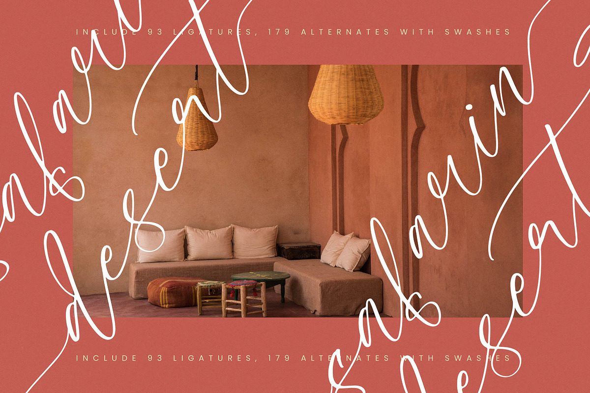 Melodic Banthera Beautiful Script, a Script Font by stylishtype.co (Photo 13 of 20)