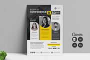 Event - Conference | Canva | Word, a Flyer Template by Template Zone (Thumbnail 1 of 3)