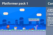Plateformer GamePack 1, a Background Graphic by Fassous game assets (Thumbnail 1 of 3)