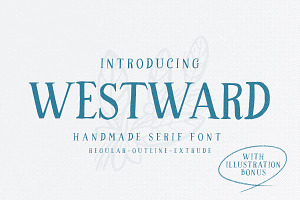 Westward - Hand Drawn Serif