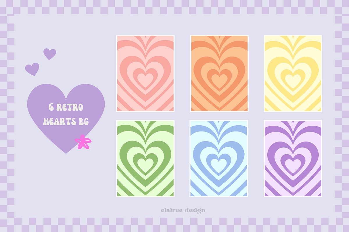 Danish Pastel Y2K Aesthetics Posters, a Stationery Template by Clairee Design Studio (Photo 5 of 7)