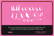 JWV - ELECTRIC LADY, a Sans Serif Font by Jordan Warren Visuals (Thumbnail 7 of 9)