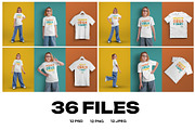 12 Mockups of a Children's T-shirt, a Shirt Mockup by Grow Design Craft Studio (Thumbnail 8 of 8)