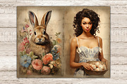 Victorian Easter Junk Journal Kit, a Seasonal Illustration by GlamArtZhanna (Thumbnail 8 of 10)