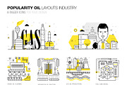 Popularity oil layouts, a Technology Illustration by Vladimir Vihrev (Thumbnail 5 of 10)