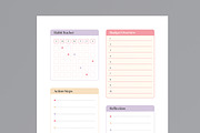 Elegant Monthly Planner Template, a Stationery Template by MightyDesign (Thumbnail 4 of 8)