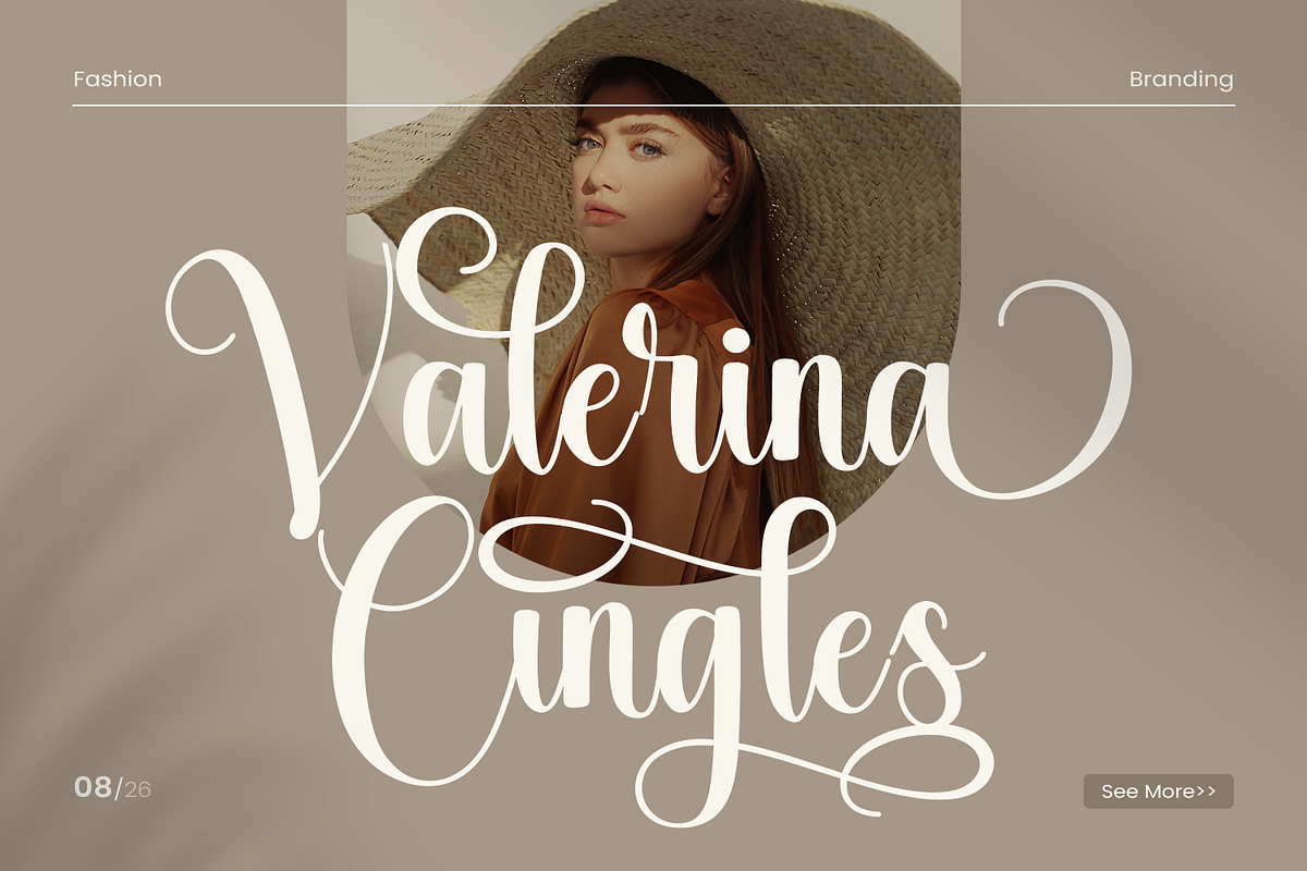 Stephany, a Handwritten Font by Mozatype (Photo 8 of 10)