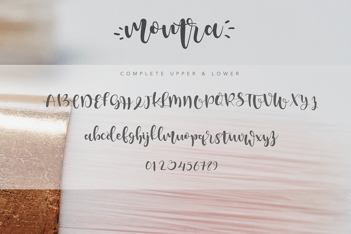 Montra Script preview 3