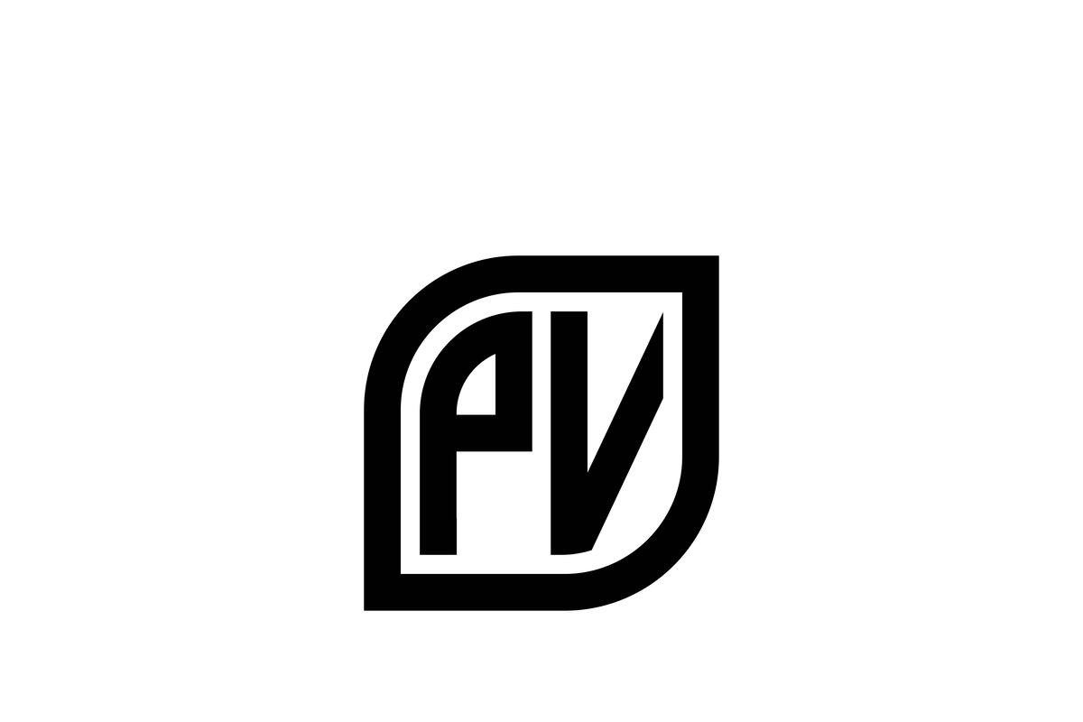 PV logo design vector template, a Branding & Logo Template by xcoolee