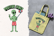 Alien life on earth 10 illustrations, a Person Illustration by gunaonedesign (Thumbnail 12 of 13)