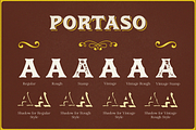 Portaso, a Serif Font by Larin Type Co. (Thumbnail 3 of 12)