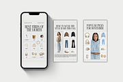 LTK Fashion Canva Story Templates, a Social Media Template by Xenié Creative (Thumbnail 5 of 9)