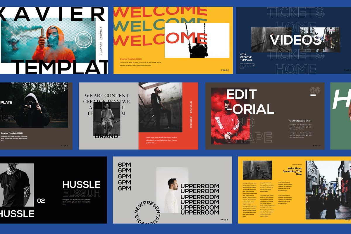 XAVIER Powerpoint Template, a Presentation Template by Rocket Template (Photo 5 of 8)