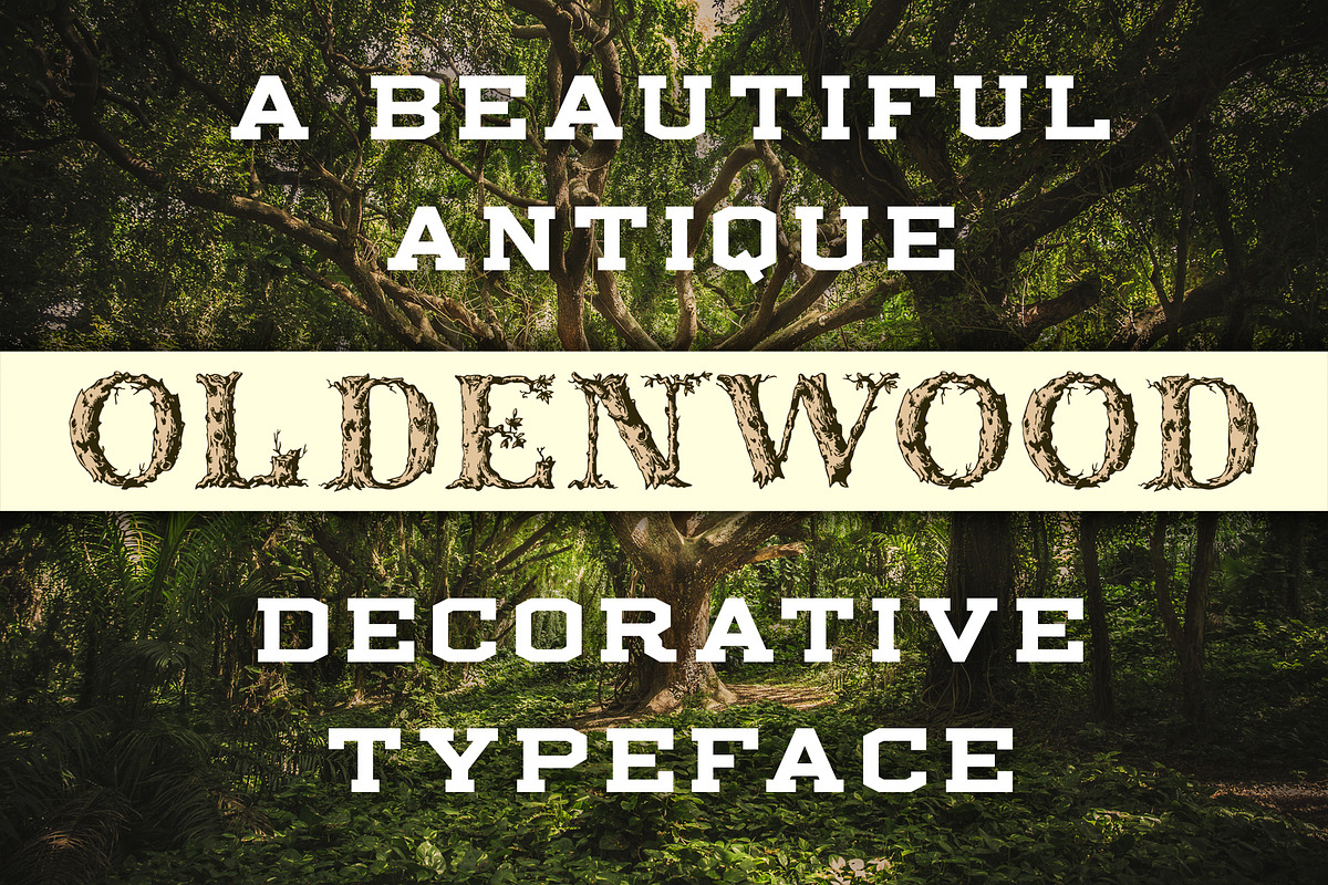 Font: Oldenwood - Caps Only