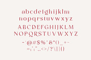 Antiqualux - Luxury Cosmetic Type, a Serif Font by HipFonts (Thumbnail 6 of 10)