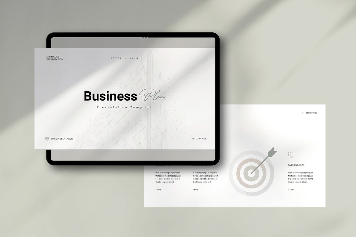 Business Plan Presentation Template, a Presentation Template by CreativeSlides (Photo 2 of 12)