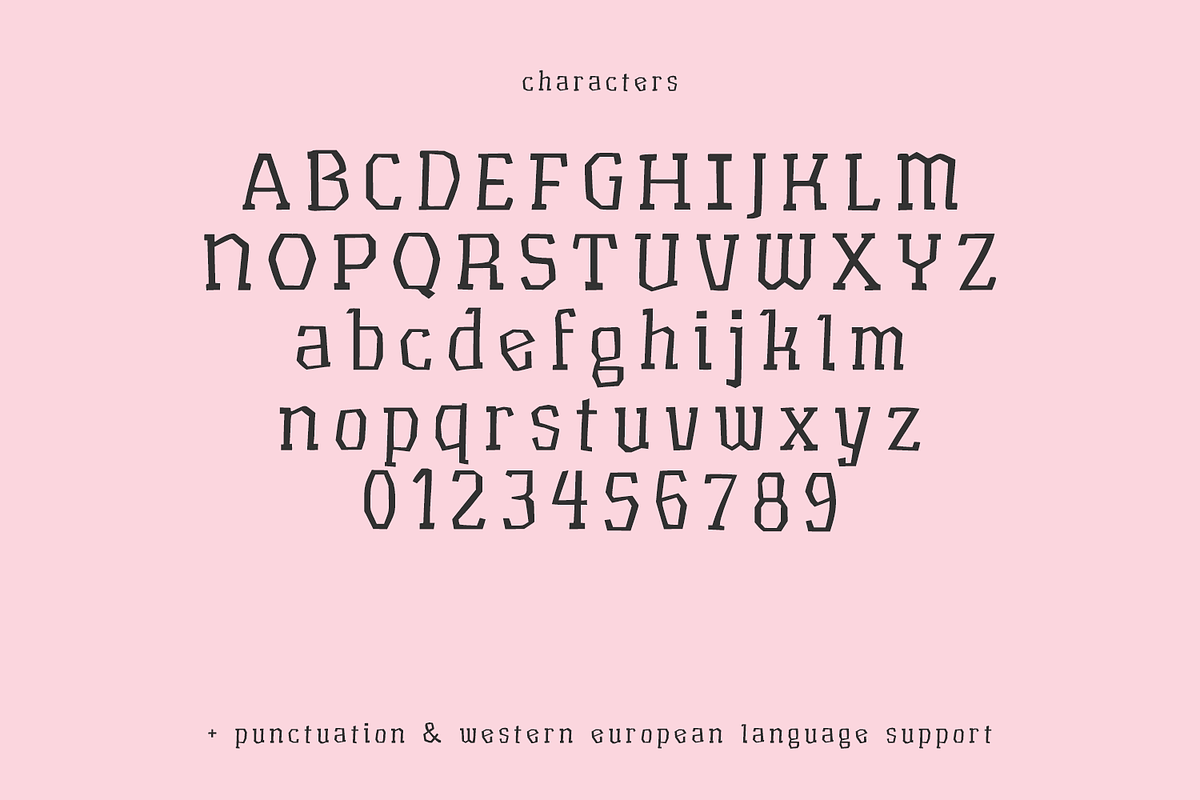 Abomination Halloween Font, a Serif Font by Beck McCormick (Photo 10 of 10)