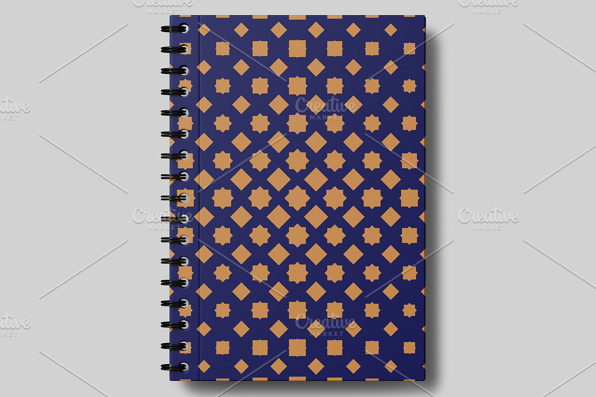 Halftone geometric seamless patterns, a Pattern Graphic by ExpressShop (Photo 2 of 4)