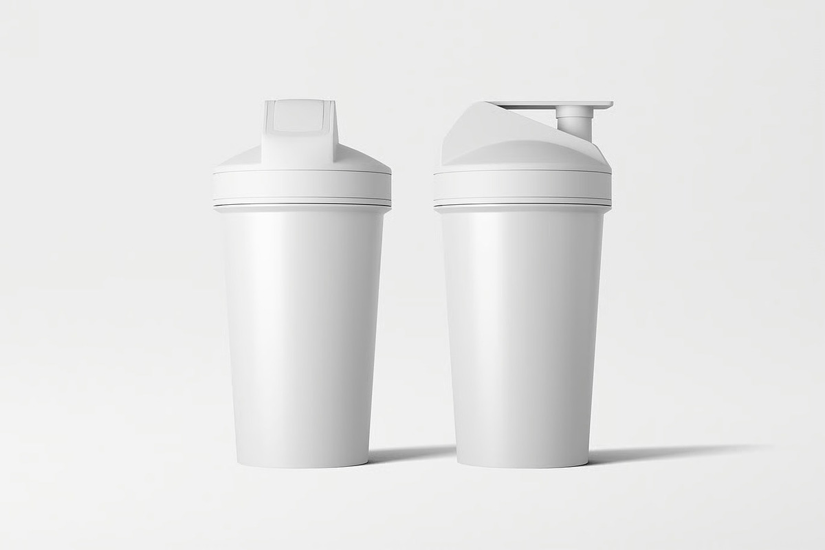 Protein Shaker Mockup, a Product Mockup by zpackcreative (Photo 2 of 4)