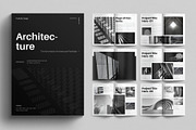 Architecture Portfolio Brochure, a Brochure Template by E-Type (Thumbnail 1 of 7)