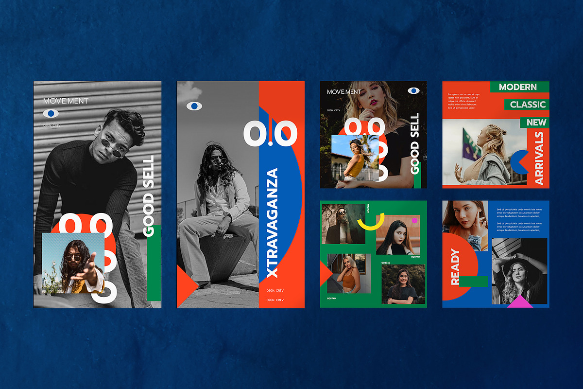 Bold Instagram Templates, a Social Media Template by Azruca (Photo 6 of 9)