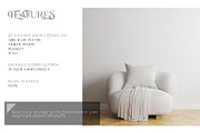 Armchair Upholstery Pillow & Blanket, a Product Mockup by mock-ups (Thumbnail 3 of 10)