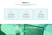 Modern Personal Brand Website (2026), a Bootstrap Template by Themeplaza (Thumbnail 3 of 6)
