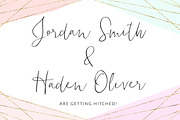 Flatland Font, a Script Font by Angie Makes (Thumbnail 2 of 7)