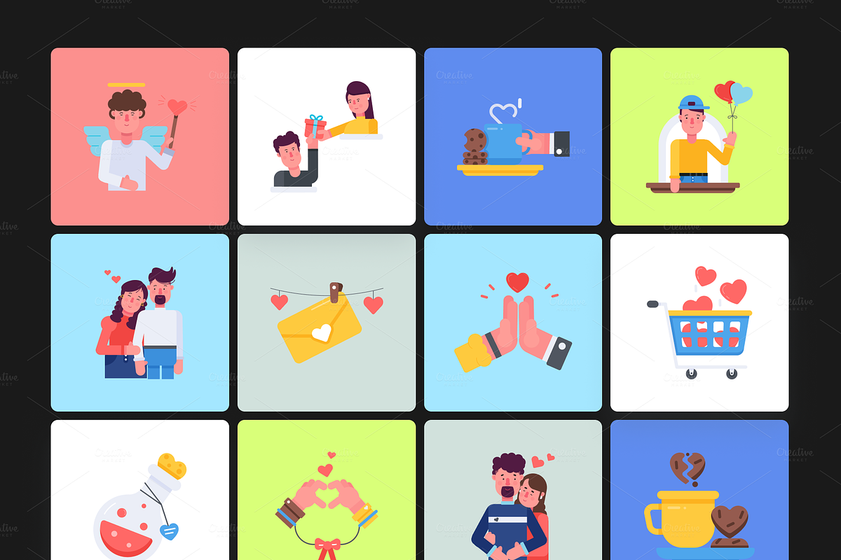 Animated Valentine Day Designs, a Duotone Icon by Prosymbols (Photo 10 of 17)